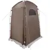 Image de vidaXL Tente de douche brune imperméable