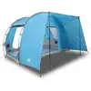Image de vidaXL Tente de camping 2 personnes bleue imperméable