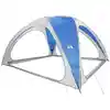 Image de vidaXL Tente de réception bleu azur imperméable