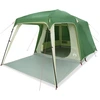 Image de vidaXL Tente de camping avec auvent 5 personnes Vert Etanche