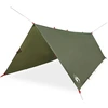 Image de vidaXL Tarp vert olive 406x306 cm Imperméable à l'eau