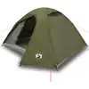 Image de vidaXL Tente de camping dôme 4 personnes vert olive étanche à l'eau