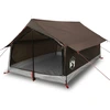 Image de vidaXL Tente de camping 2 personnes brune étanche à l'eau
