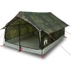 Image de vidaXL Tente de camping 2 personnes motif camouflage étanche à l'eau