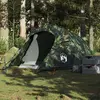 Image de vidaXL Tente tunnel 2 personnes camouflage étanche à l'eau