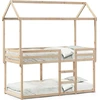Image de vidaXL Lit superposé sans matelas 90x200 cm pin massif