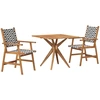 Image de vidaXL Ensemble de jardin 3 pièces en bois massif d'acacia
