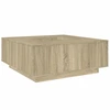 Image de vidaXL Table basse chêne Sonoma 100x100x40 cm bois composite