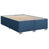Image de vidaXL Cadre de lit sans matelas bleu 160x200 cm Tissu