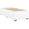 Image de vidaXL Cadre de lit blanc 90x190 cm similicuir