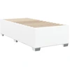 Image de vidaXL Cadre de lit blanc 90x200 cm similicuir