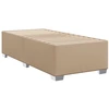 Image de vidaXL Sommier cappuccino brun 100x200 cm simili-cuir