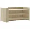Image de vidaXL Table basse en chêne Sonoma 100x50x50 cm Bois composite