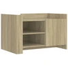 Image de vidaXL Table basse chêne Sonoma 80x50x50 cm bois composite