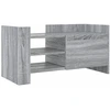 Image de vidaXL Armoire TV Gris Sonoma 80x35x40 cm Bois composite