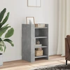 Image de vidaXL Sideboard gris béton 45x35x75 cm Bois composite
