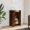 Image de vidaXL Sideboard chêne fumé 45x35x75 cm bois composite