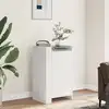 Image de vidaXL Sideboard Blanc 45x35x75 cm Bois composite