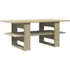 Image de vidaXL Table basse chêne Sonoma 102x55x42 cm Bois composite