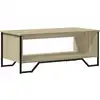Image de vidaXL Table basse chêne Sonoma 100x51x40 cm Bois composite