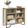 Image de vidaXL Sideboard chêne Sonoma 91x35,5x74,5 cm Matériau dérivé du bois