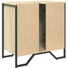 Image de vidaXL Armoire sous lavabo chêne Sonoma 60x35x60 cm Bois composite
