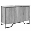 Image de vidaXL Armoire sous lavabo Gris Sonoma 91x35x60 cm Bois composite