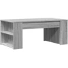 Image de vidaXL Table basse Gris Sonoma 102x55x42 cm Bois composite
