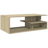 Image de vidaXL Table basse chêne Sonoma 102x55x35 cm Bois composite