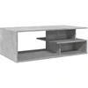 Image de vidaXL Table basse gris béton 102x55x35 cm Bois composite
