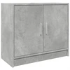 Image de vidaXL Armoire sous lavabo gris béton 63x29x55 cm Bois composite
