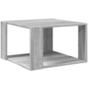 Image de vidaXL Table basse Gris Chêne Sonoma 51,5x51,5x30 cm Bois composite