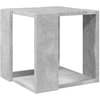 Image de vidaXL Table basse gris béton 32x32x30 cm Bois composite