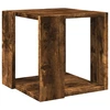 Image de vidaXL Table basse chêne fumé 32x32x30 cm bois composite