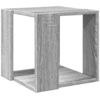 Image de vidaXL Table basse Gris Chêne Sonoma 32x32x30 cm Bois composite