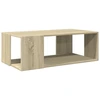Image de vidaXL Table basse en chêne soona 89,5x48x30 cm Matériau dérivé du bois