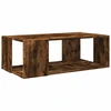 Image de vidaXL Table basse chêne fumé 89,5x48x30 cm Bois composite