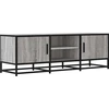 Image de vidaXL Armoire TV Gris Sonoma 120x35x41 cm Bois composite et métal
