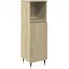 Image de vidaXL Armoire de salle de bain Chêne Sonoma 30x30x100 cm Bois composite