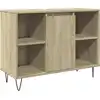 Image de vidaXL Armoire de salle de bains Chêne Sonoma 80x33x60 cm Bois composite