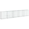 Image de vidaXL Gabion avec couvercle 500x50x100 cm Fer galvanisé