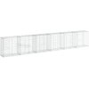Image de vidaXL Gabion avec couvercle 600x50x100 cm Fer galvanisé