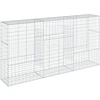 Image de vidaXL Gabion avec couvercle 300x50x150 cm Fer galvanisé