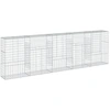 Image de vidaXL Gabion avec couvercle 500x50x150 cm Fer galvanisé