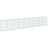 Image de vidaXL Gabion avec couvercle 900x50x150 cm Fer galvanisé