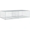 Image de vidaXL Gabion avec couvercle 200x100x50 cm Fer galvanisé