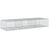 Image de vidaXL Gabion avec couvercle 300x100x50 cm Fer galvanisé