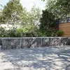 Image de vidaXL Gabion avec couvercle 1000x100x50 cm Fer galvanisé