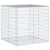 Image de vidaXL Gabion avec couvercle 100x100x100 cm Fer galvanisé