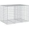 Image de vidaXL Gabion avec couvercle 150x100x100 cm Fer galvanisé